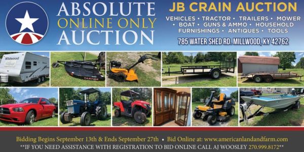 JB Crain Auction