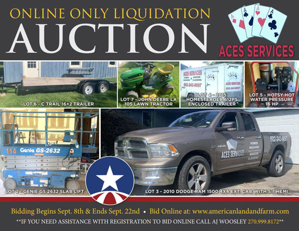 Aces Services Auction