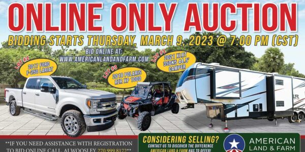 auction march 9 2023