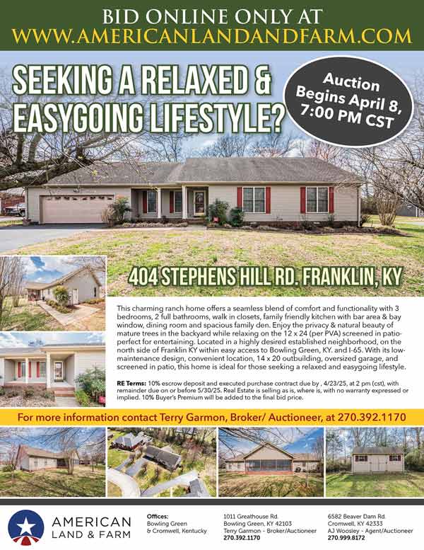 Johns Estate Flyer